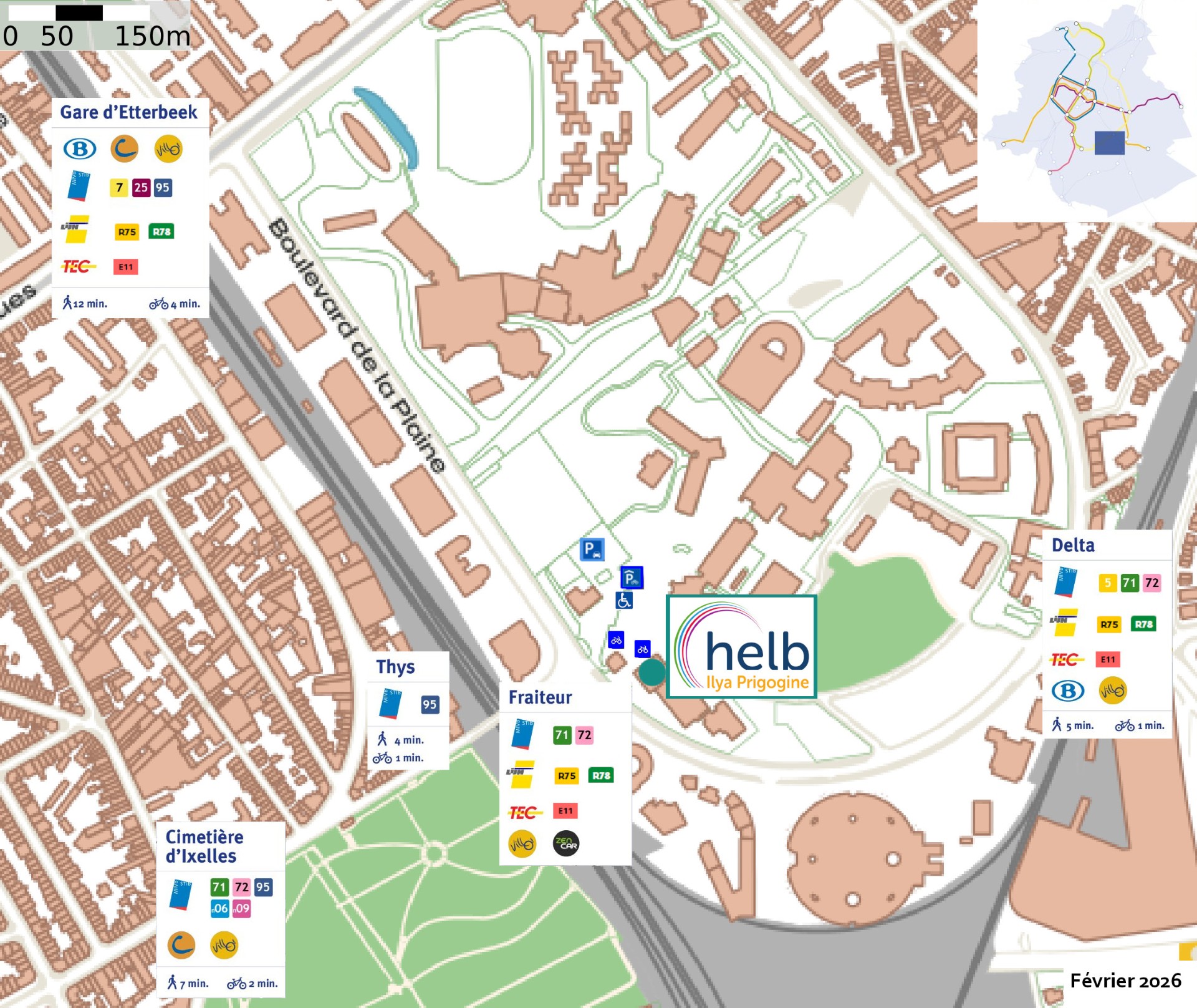 Plan Campus de la Plaine